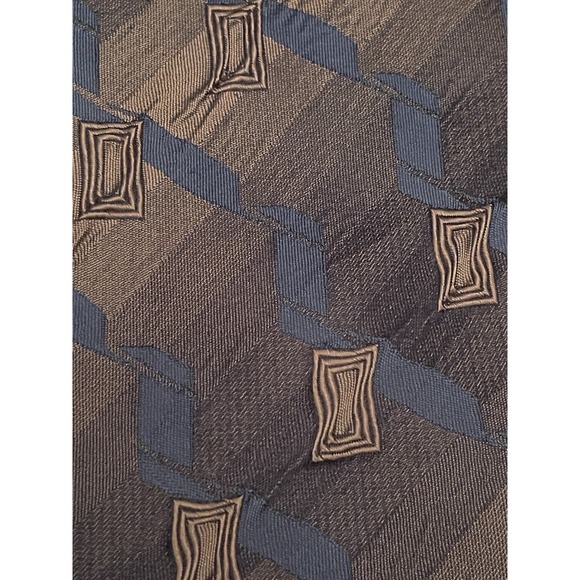 Alberto Zerra Roma New York Hand Made Silk Blend Men’s Neck Tie Made In China - Picture 9 of 9